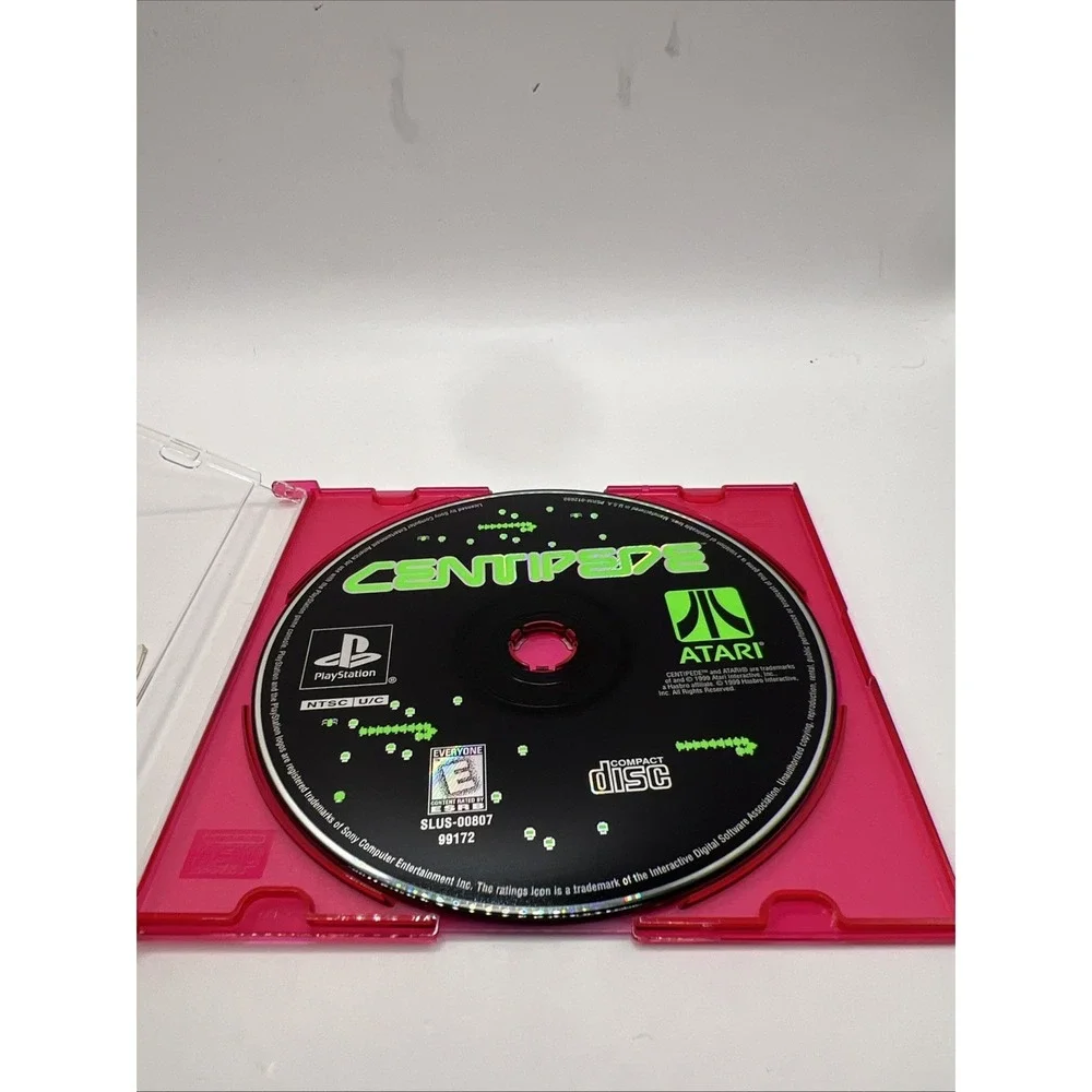 Centipede (Sony PlayStation 1, 1999) PS1 Disc Only, w Manual Tested, Works,